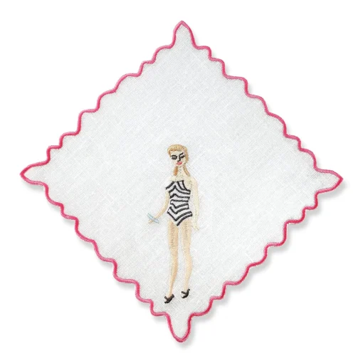 Barbie Cocktail Napkins (4)