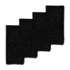 Black Eyelet Dinner Napkins (4)