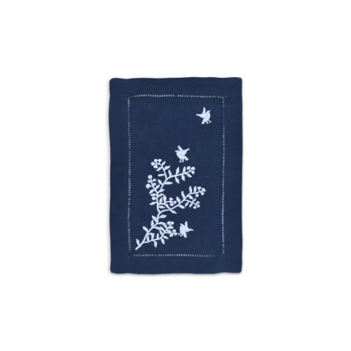 Blue Chinoiserie Cocktail Napkins (4)