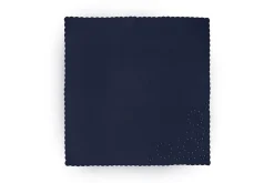 Blue Eyelet Dinner Napkins (4)