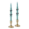 Blue Holiday Tapers (2)