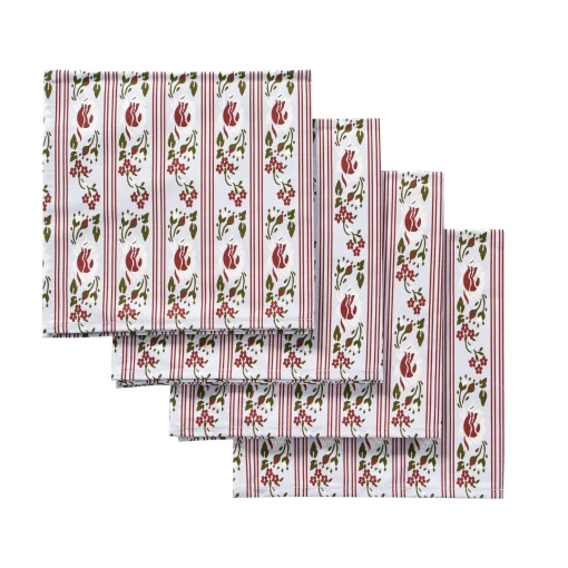 Blue Ribbon Napkins (4)