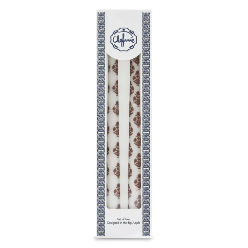Brown Poppy Tapers (2)