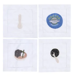 Caviar Cocktail Napkins