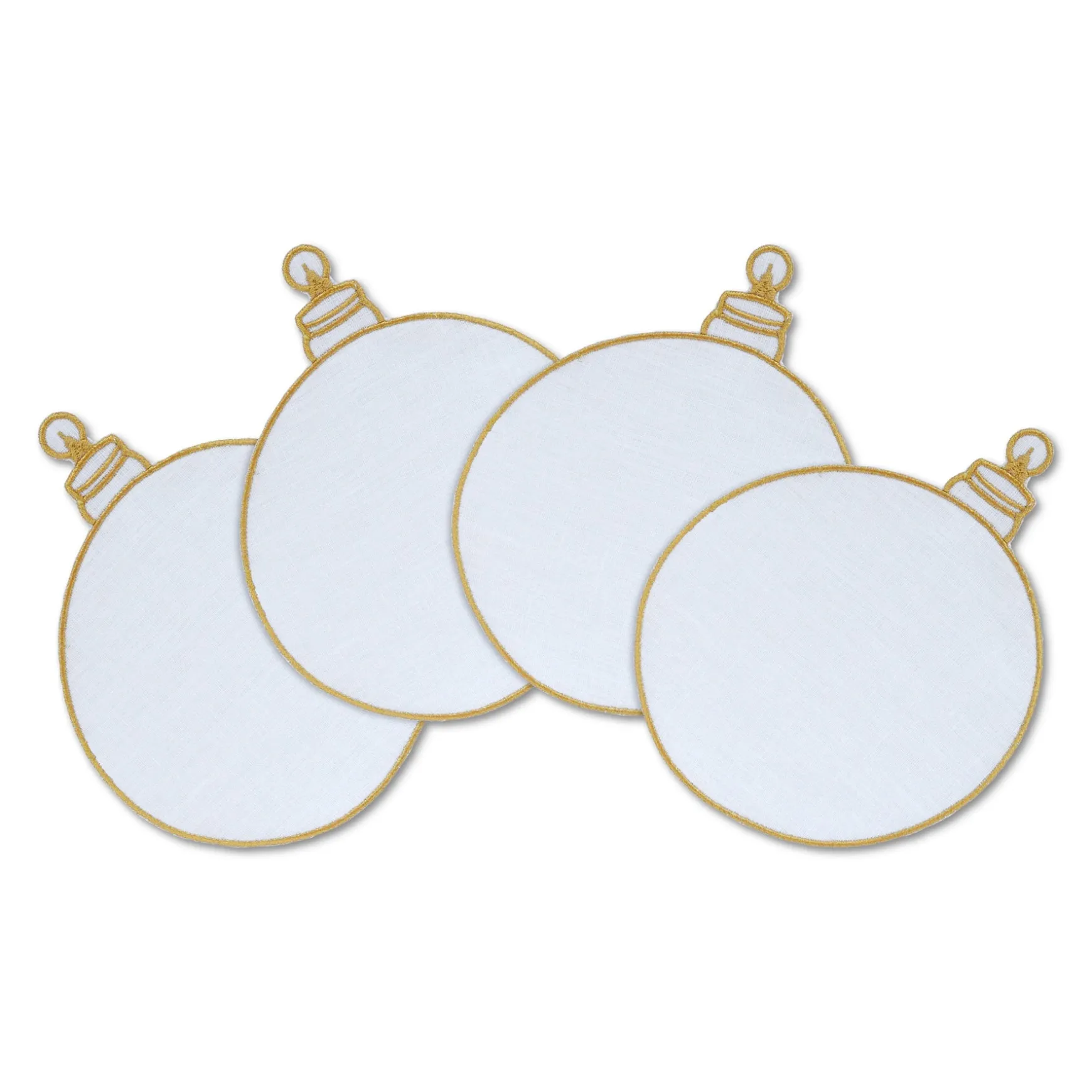 Christmas Ornament Cocktail Napkins (4)