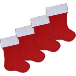 Christmas Stocking Cocktail Napkins (4)