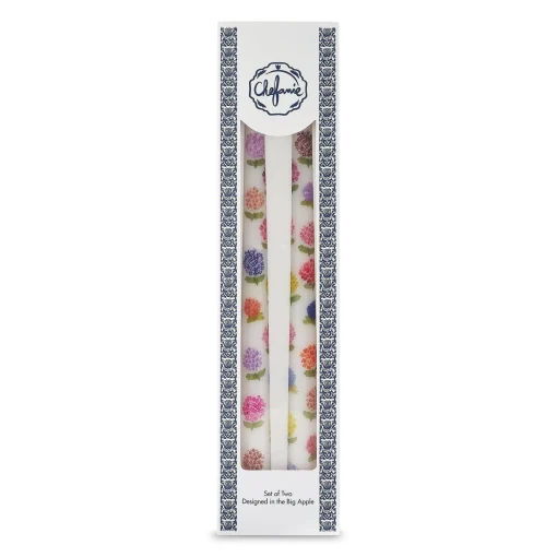 Colored Hydrangea Tapers (2)