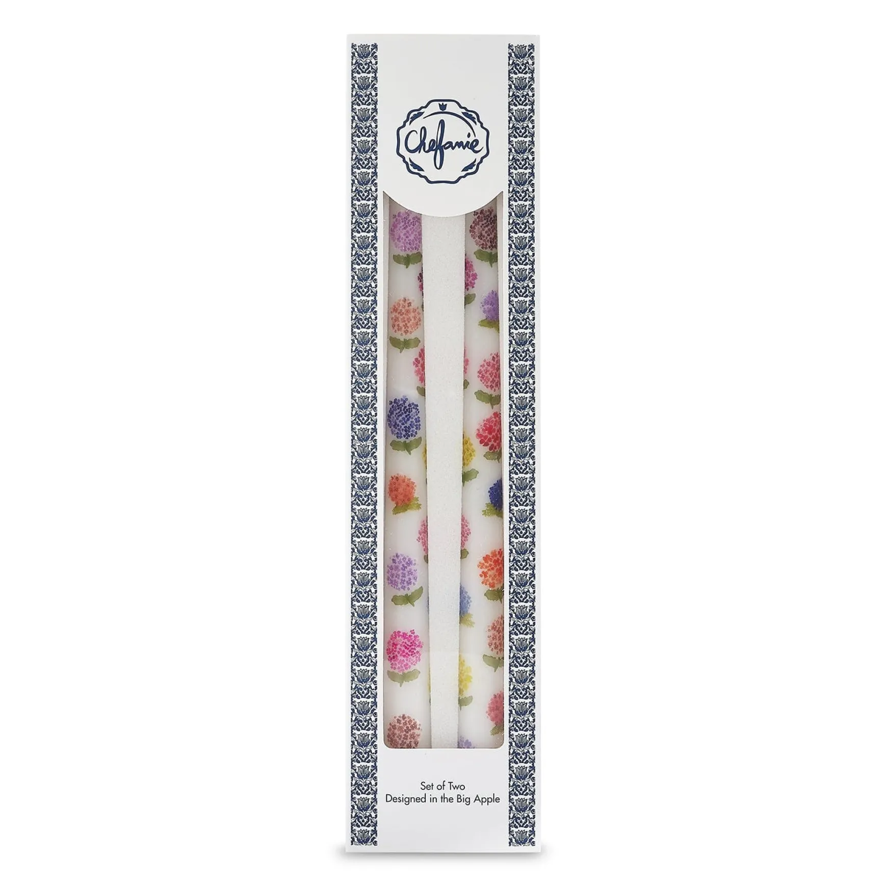 Colored Hydrangea Tapers (2)