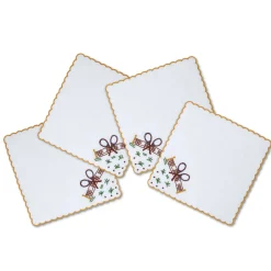 Crossed Rackets Coasters (4)