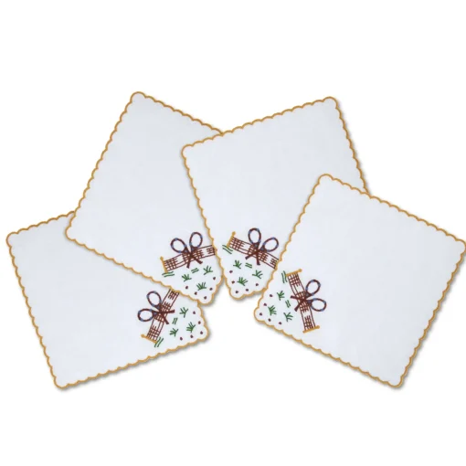Crossed Rackets Coasters (4)