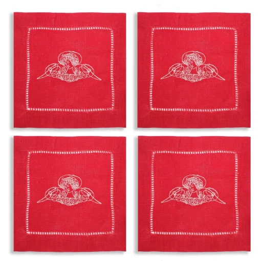 Cupid Cocktail Napkins (4)