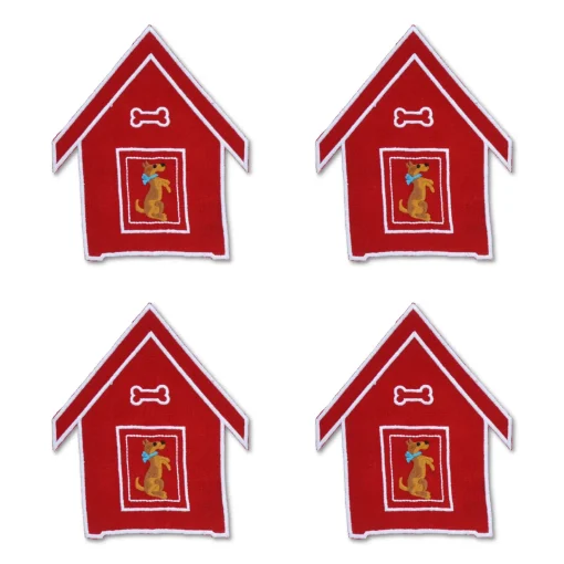 Dog House Cocktail Napkins (4)