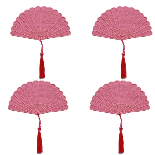 Fan Cocktail Napkins (4)