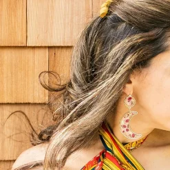 Flower Moon Earrings