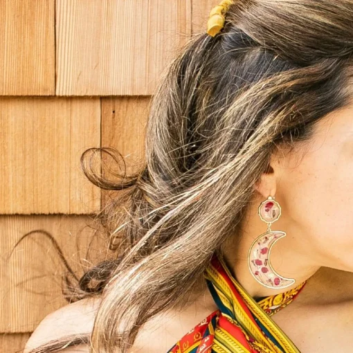 Flower Moon Earrings