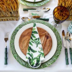 Green "Bamboo" Flatware