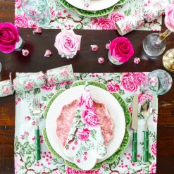 Green Chintz Placemats (4)