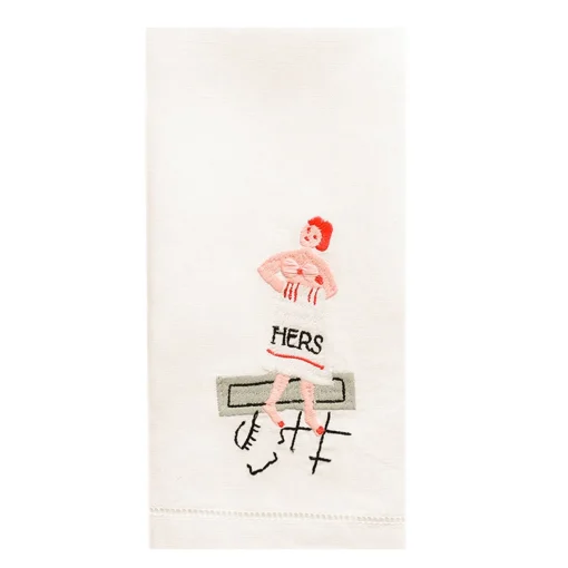 His & Hers Hand Towels (4)