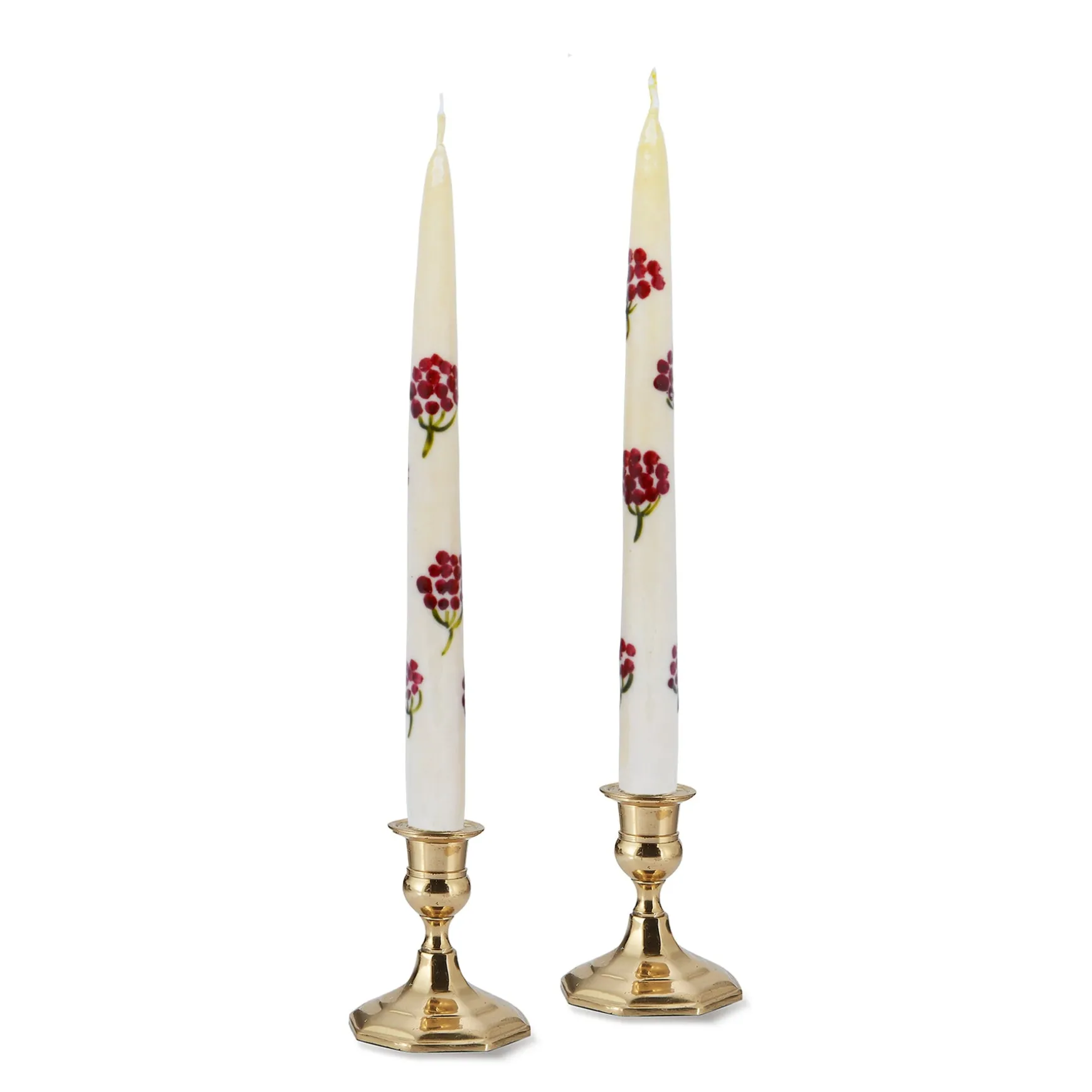 Holiday Hydrangea Tapers (2)