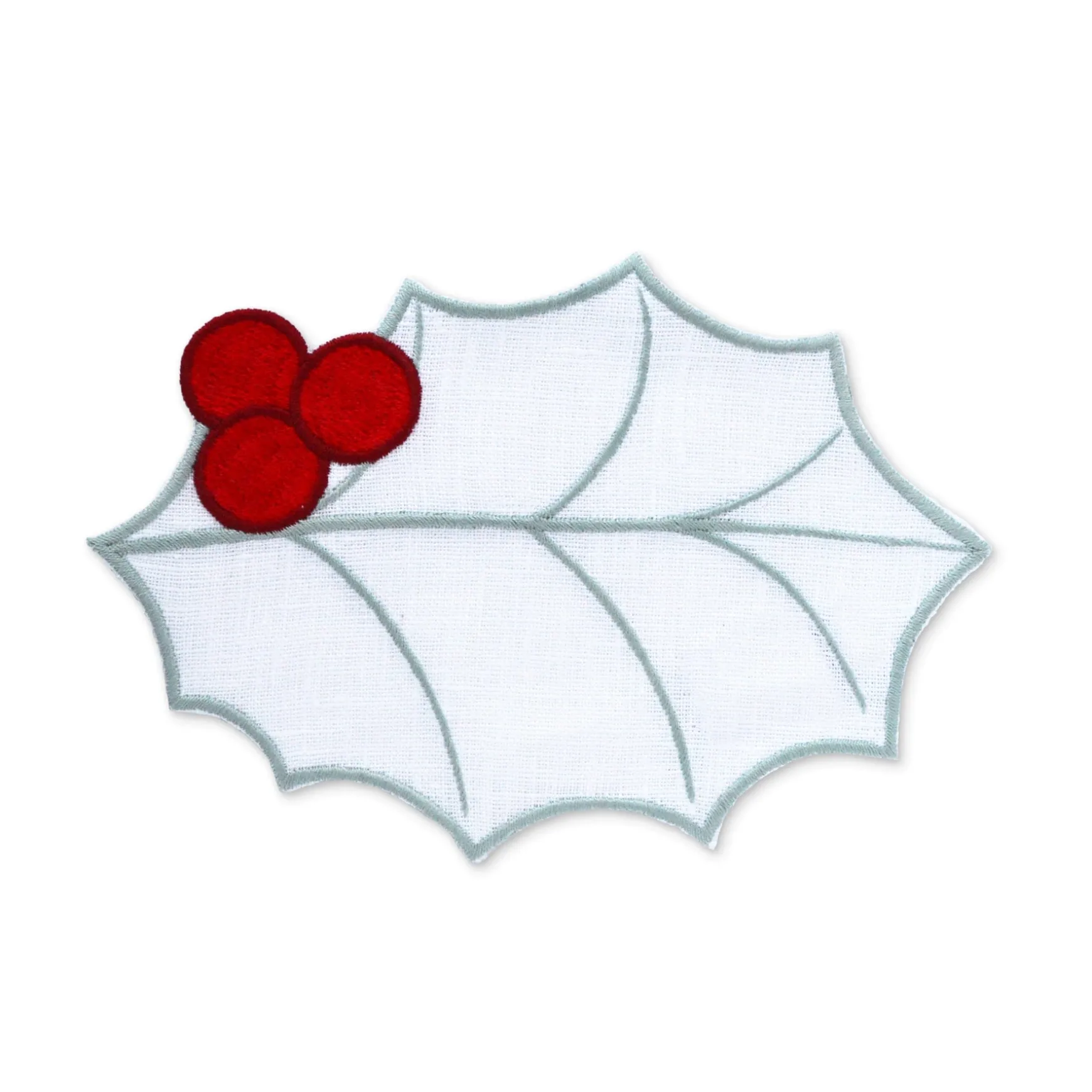 Holly Leaf Cocktail Napkins (4)