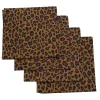 Leopard Napkins (4)