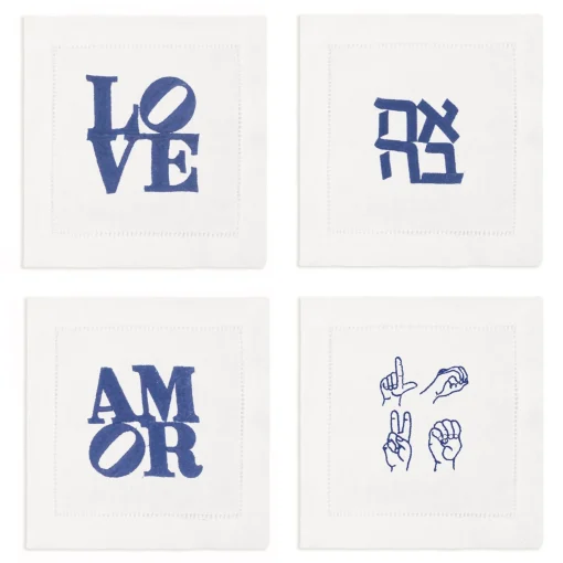LOVE Cocktail Napkins (4)