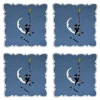 Man on the Moon Cocktail Napkins (4)