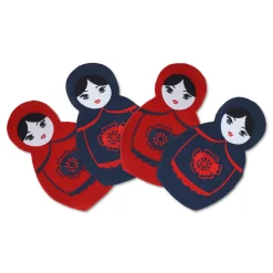 Matryoshka Cocktail Napkins (4)