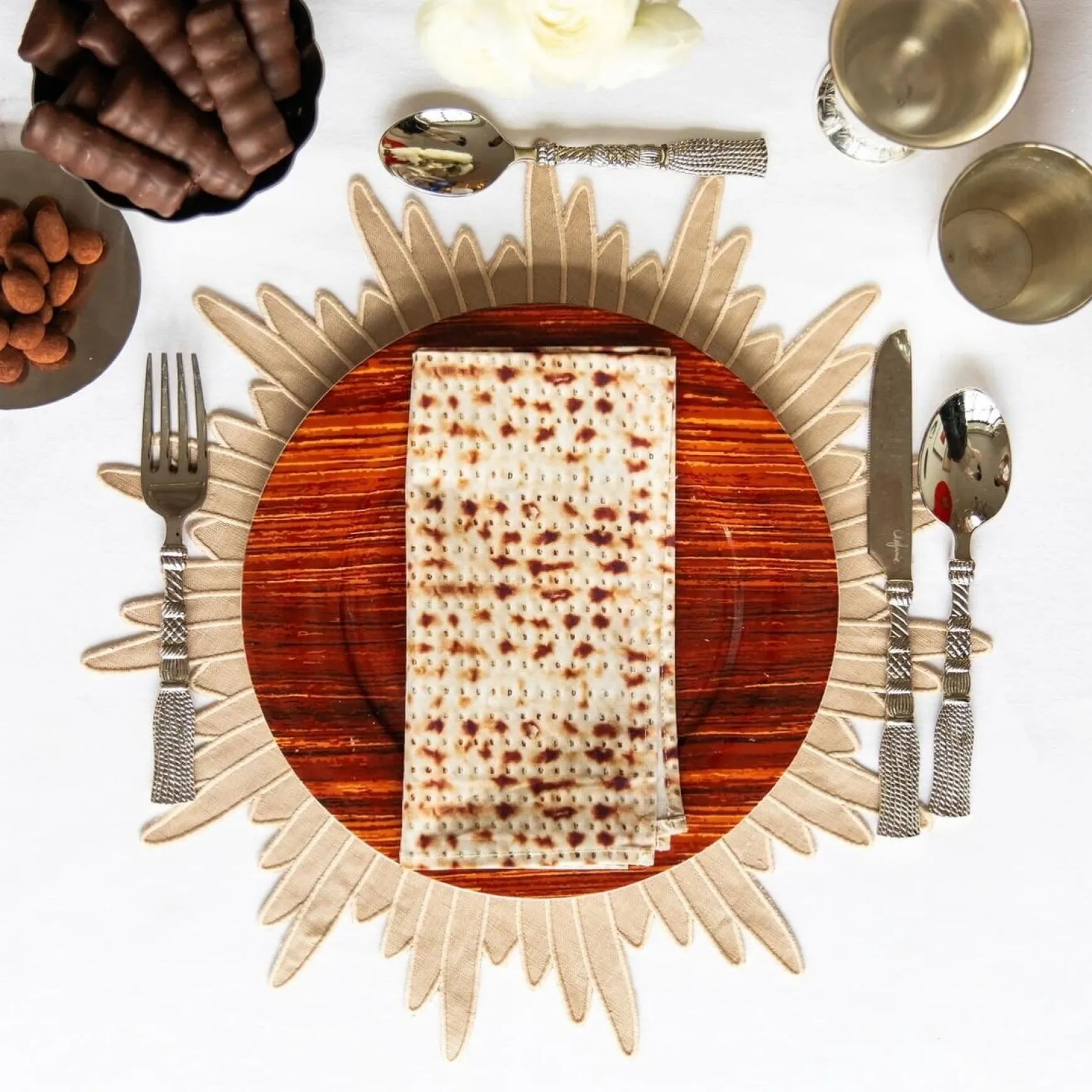 Matzah Dinner Napkins (4)