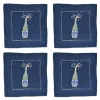 Midnight Champagne Girl Cocktail Napkins (4)