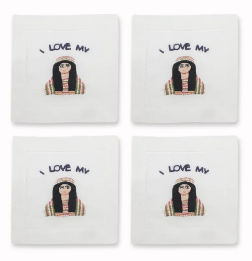 Mummy Cocktail Napkins (4)