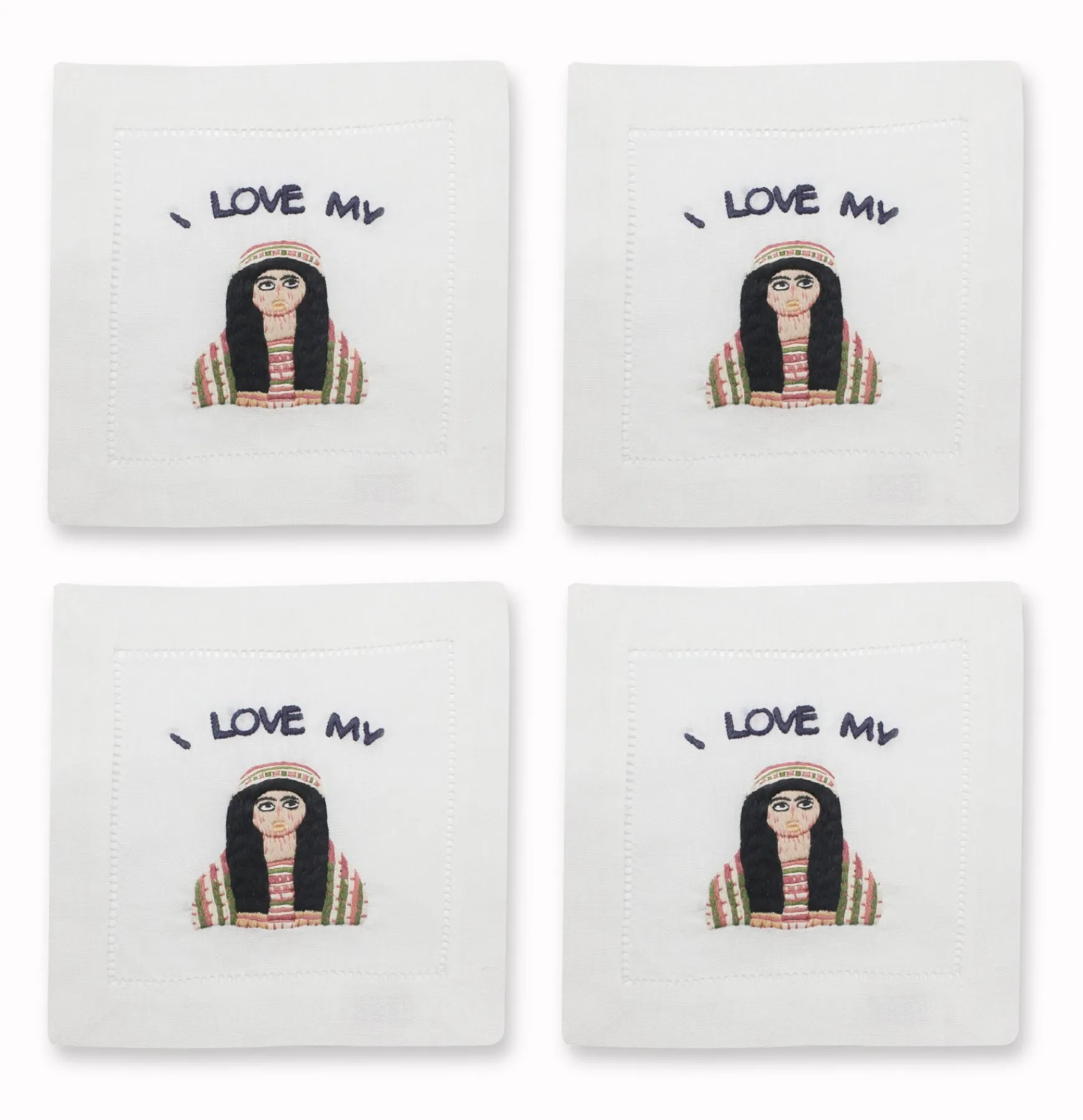 Mummy Cocktail Napkins (4)