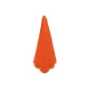 Orange Scalloped Dinner Napkins (4)