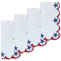Patriot Star Dinner Napkins (4)