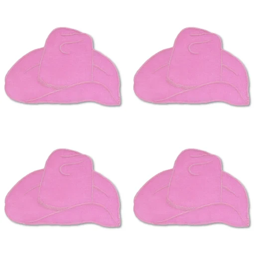 Pink Cowboy Hat Cocktail Napkins (4)