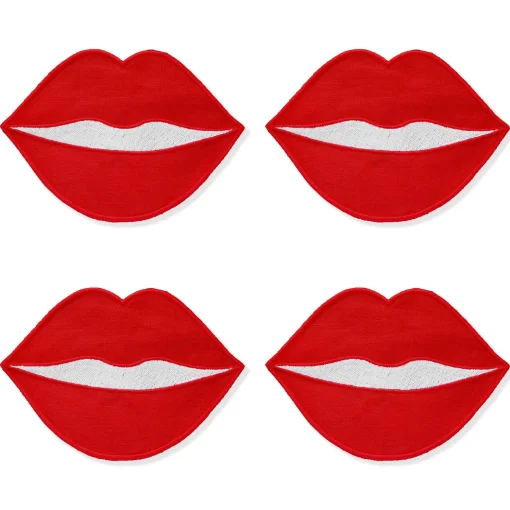 Red Lip Cocktail Napkins (4)