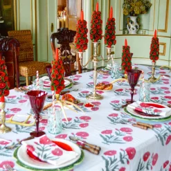 Red Poppy Tablecloth