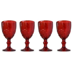 Red Stem Glasses (4)