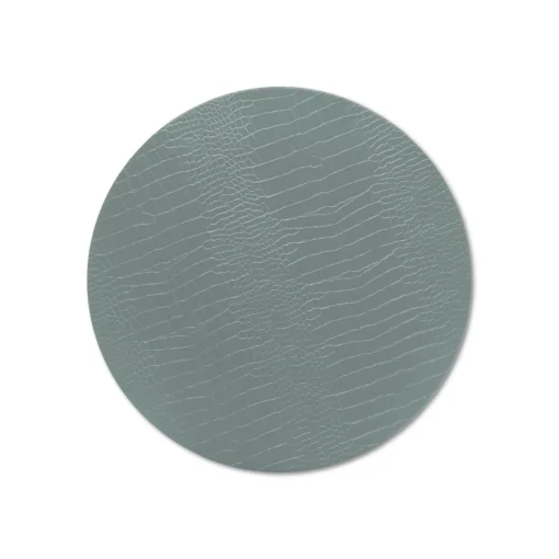 Sea Foam Blue Embossed Placemat