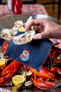 Seafood Tower Cocktail Napkins (4)