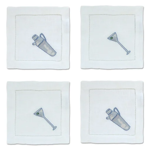 Shaken Martini Cocktail Napkins (4)