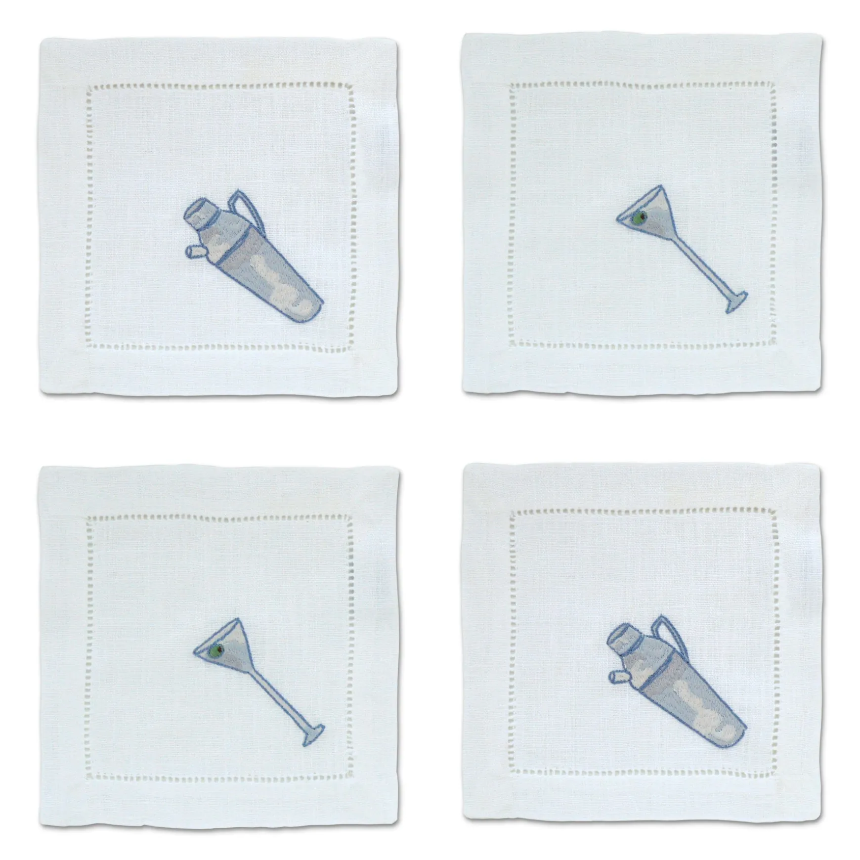 Shaken Martini Cocktail Napkins (4)