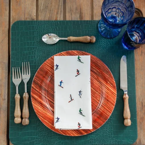 Skier Napkins (4)