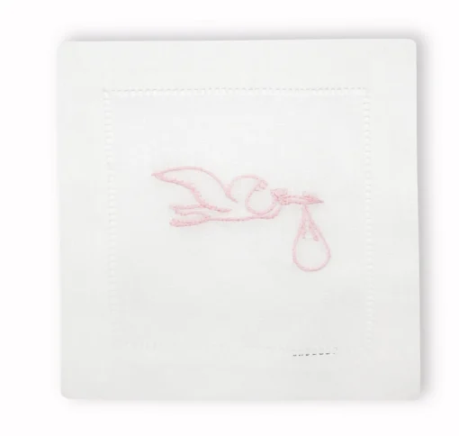 Stork Cocktail Napkins (4)