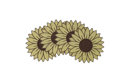 Sunflower Cocktail Napkins (4)