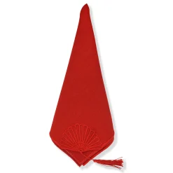 Tassel Fan Dinner Napkins (4)