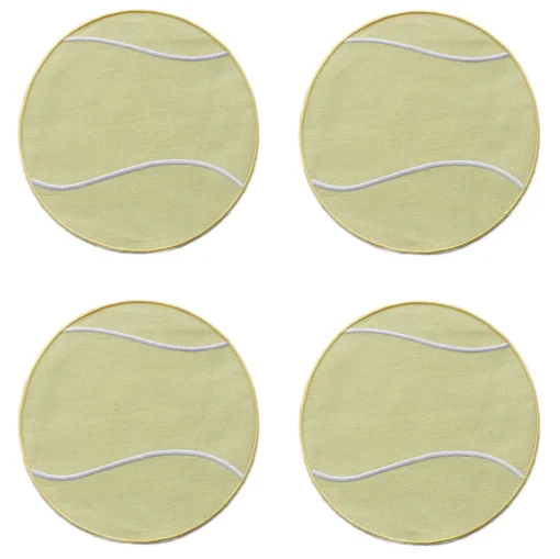 Tennis Ball Cocktail Napkins (4)
