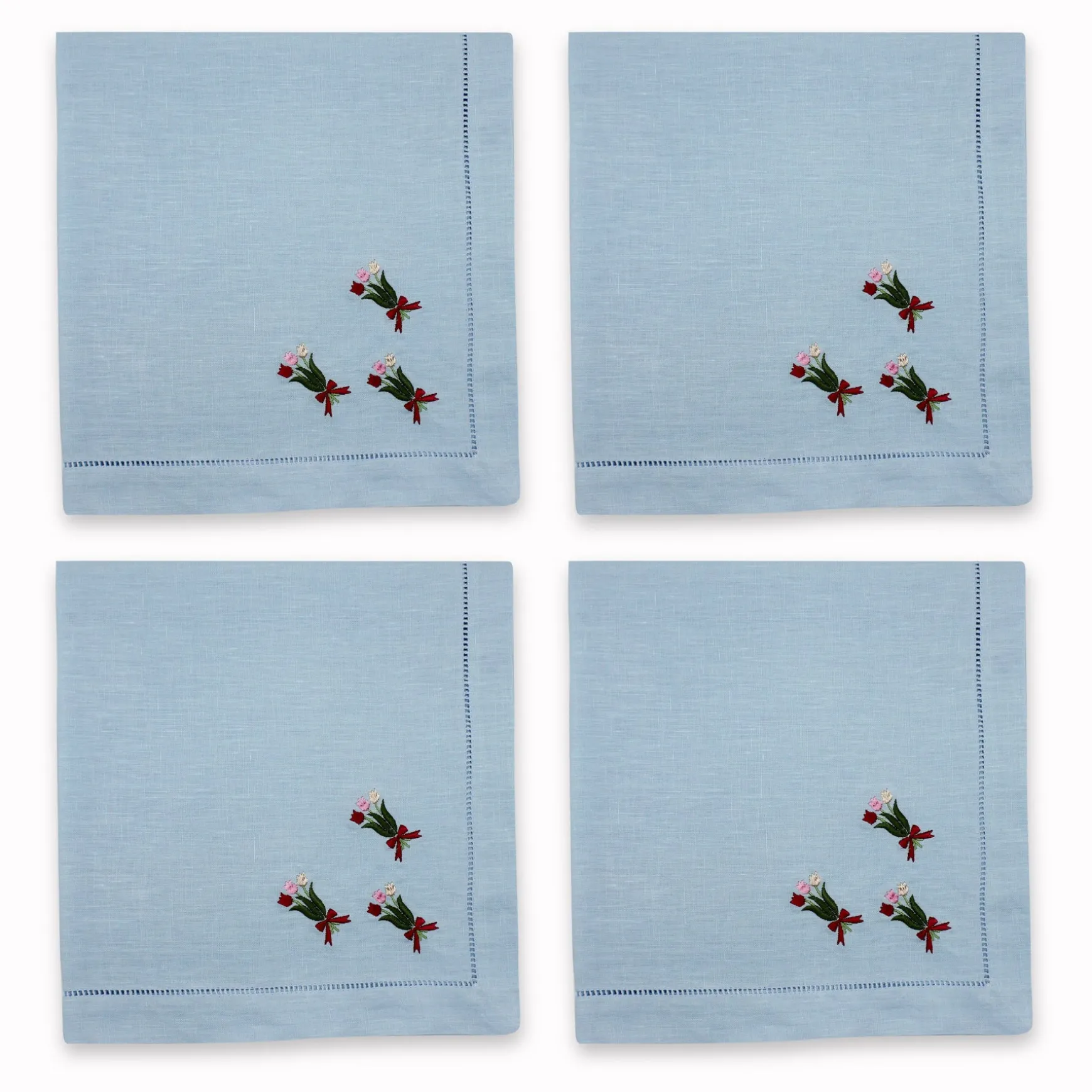 Tulip Bouquet Dinner Napkins (4)