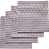 White Stripe Napkins (4)