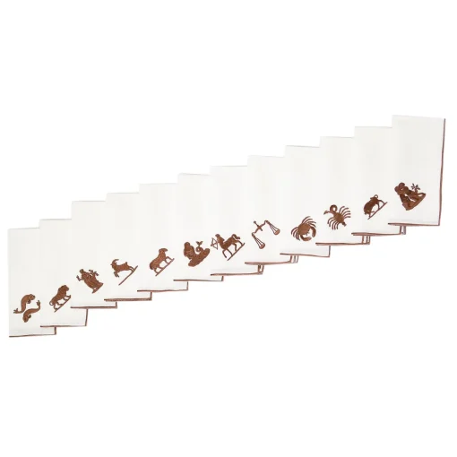 Zodiac Dinner Napkins (12)
